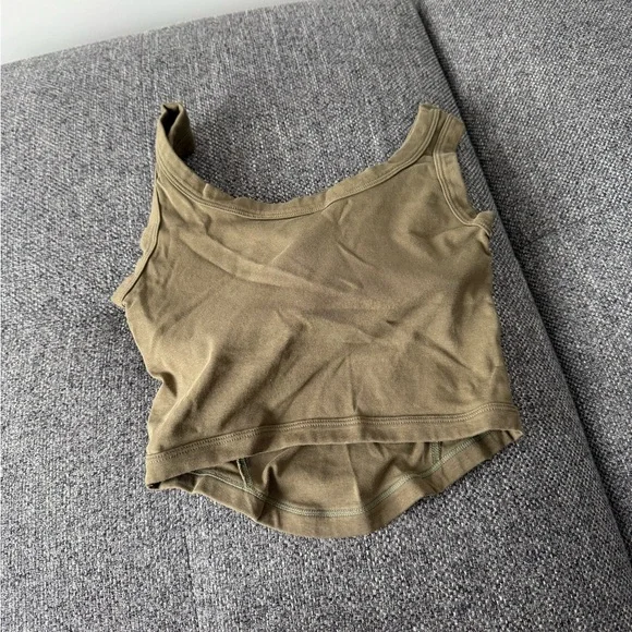 Khaki Green camisole bra top - Picture 2 of 3